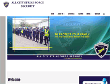 Tablet Screenshot of allcitystrikeforce.com